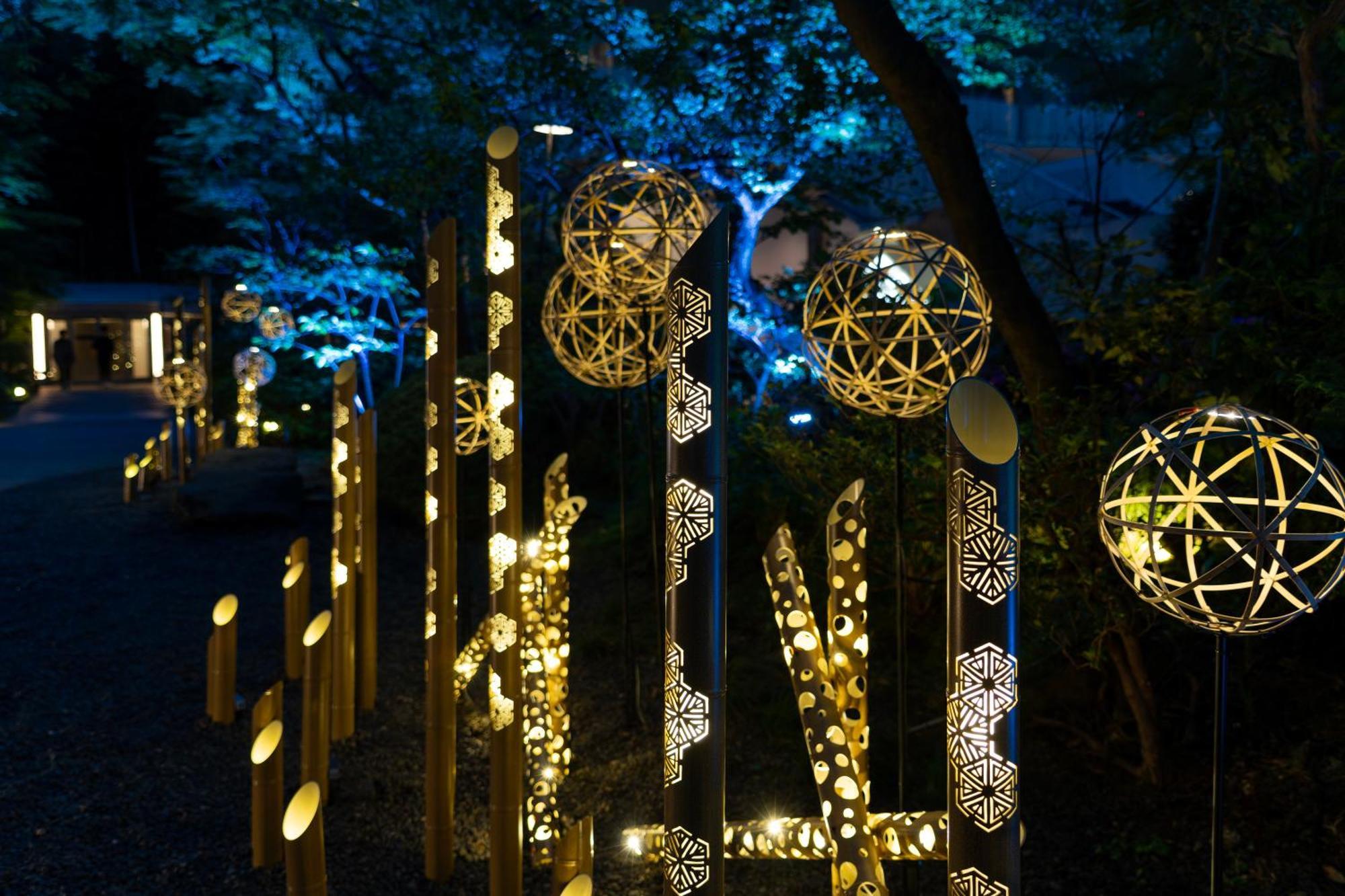 Grand Prince Hotel Takanawa Токио Экстерьер фото Light installation at the 2019 edition of the festival
