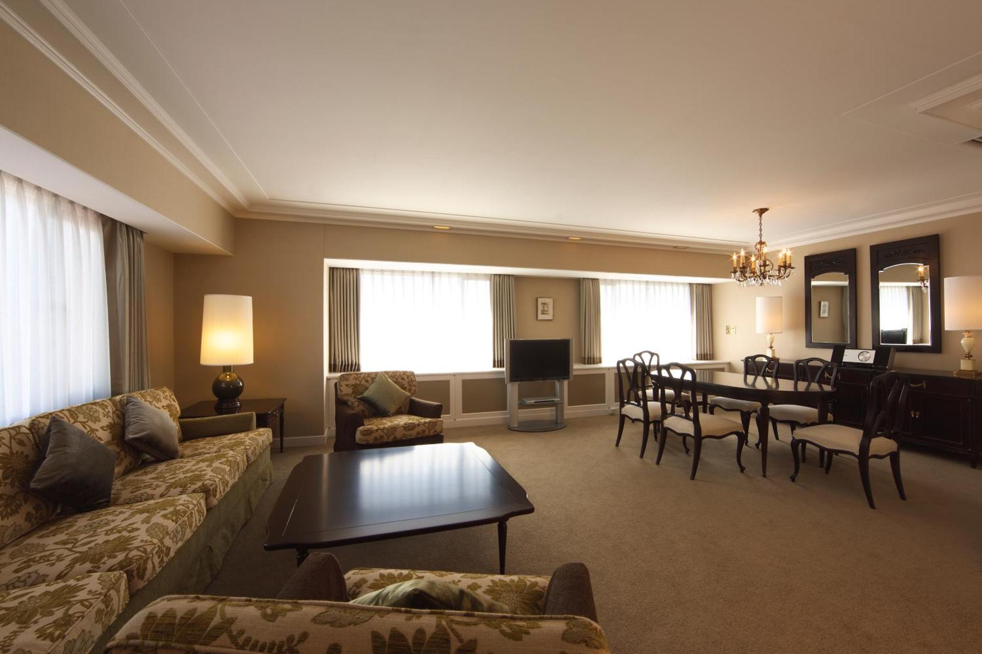 Grand Prince Hotel Takanawa Токио Экстерьер фото A suite at the hotel