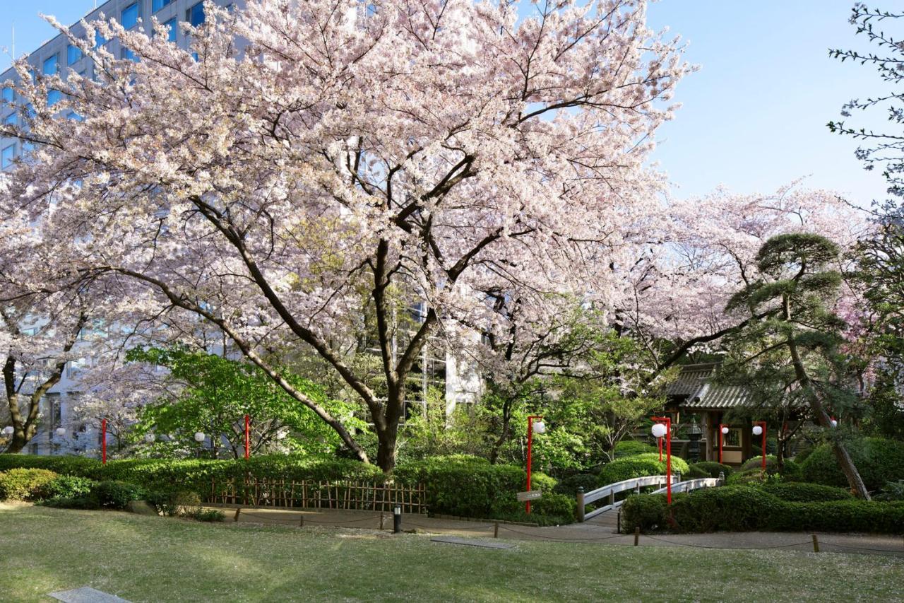 Grand Prince Hotel Takanawa Токио Экстерьер фото Sakura at the Japanese garden
